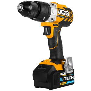 JCB 18V 65Nm Brushless, Variable Speed Combi Drill with 5.0Ah Li-ion Battery in L-Boxx 136   JCB-18BLCD-5X