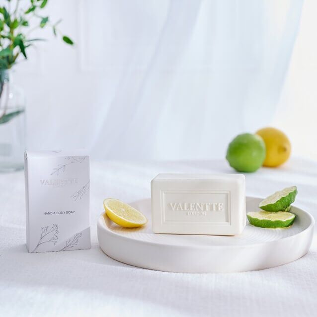 Valentte London Hand and Body Soap - Bergamot & Lemon