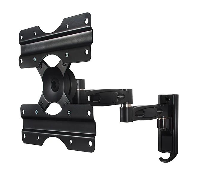 B-Tech BTV504 Double Arm Flat Screen Wall Mount with Tilt and Swivel