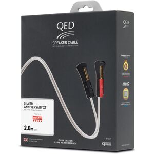 QED Reference Silver Anniversary XT Speaker Cable - 2m Pair (QE1430)