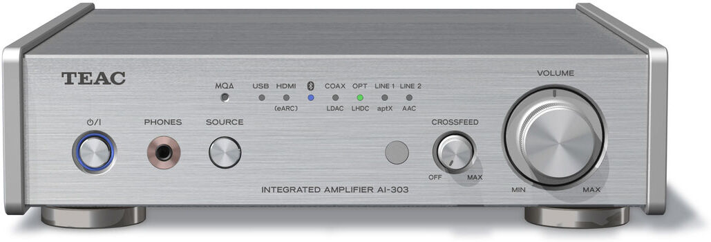 Teac AI-303 USB DAC Amplifier - Silver