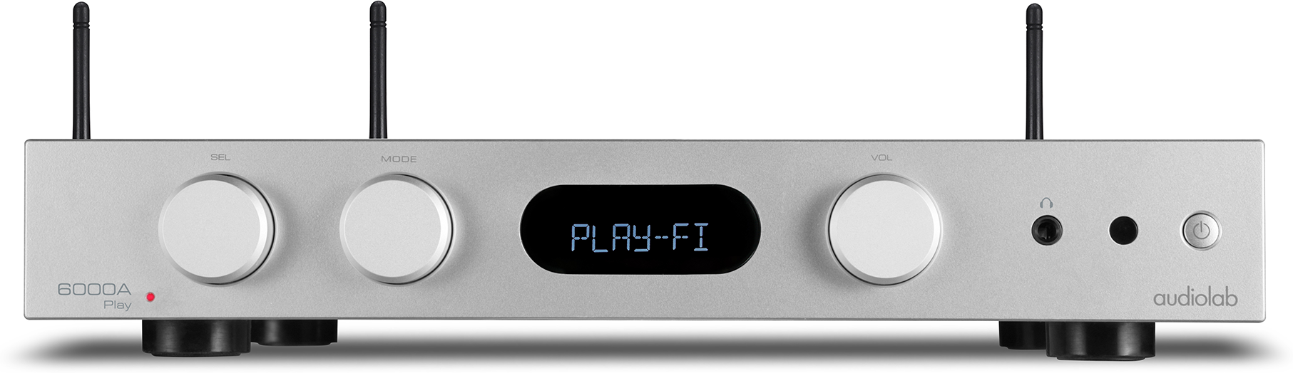 Audiolab 6000A Play Wireless Amplifier & Streaming Player - Silver