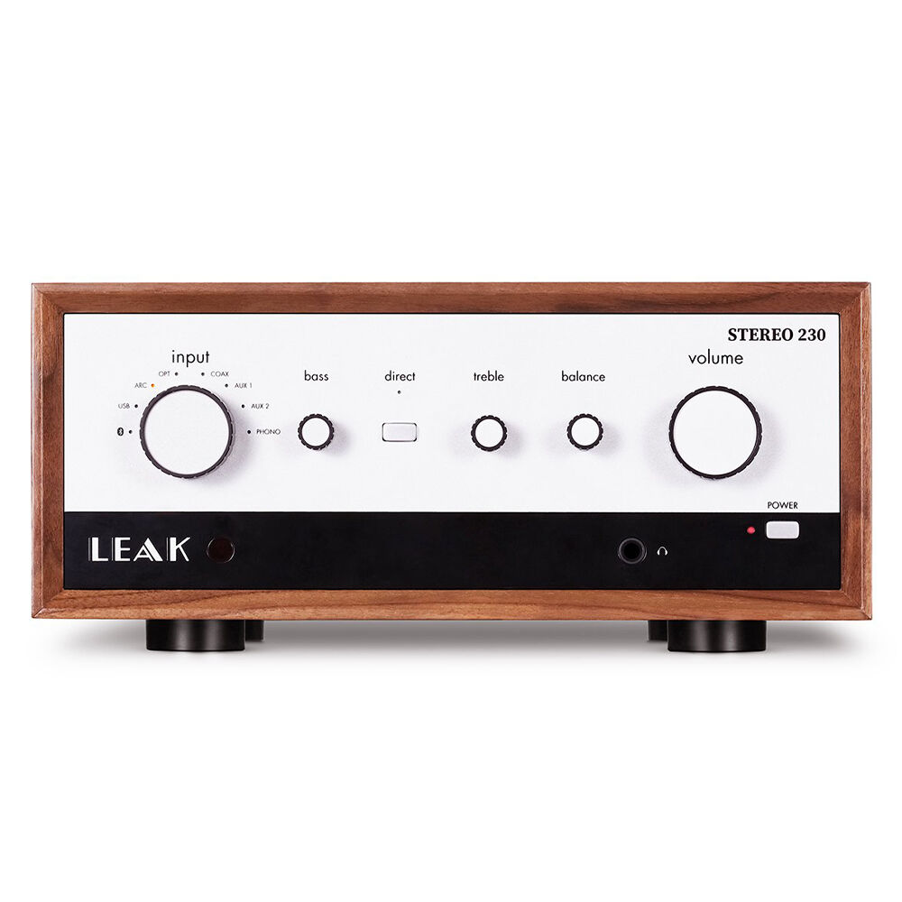 Leak Stereo 230 Integrated Amplifier - Walnut