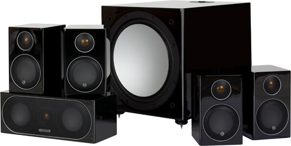 Monitor Audio Radius R90HT12 Speaker System - Black Gloss