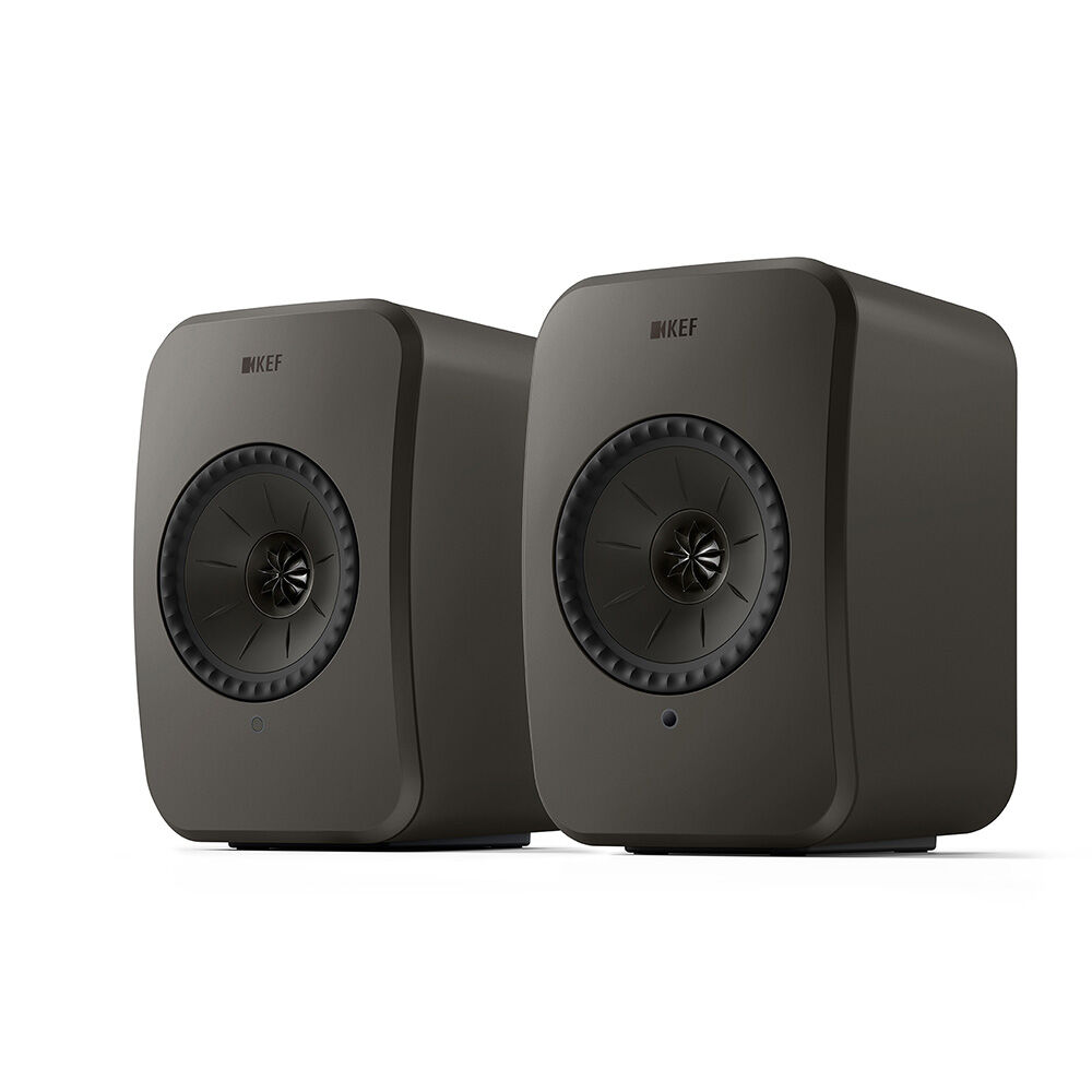 KEF LSX II LT Wireless Hi-Fi Speakers - Graphite Grey