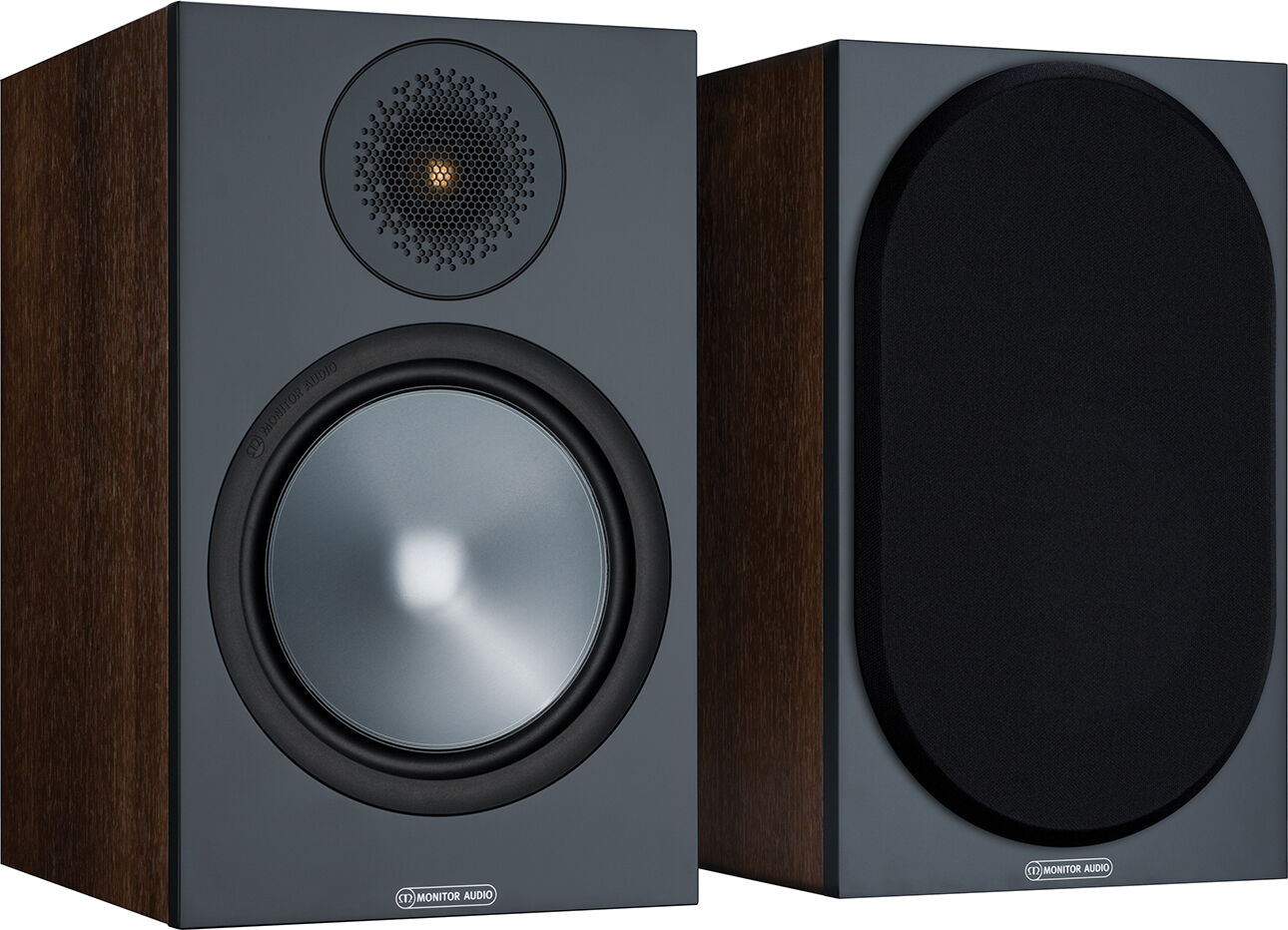 Monitor Audio Bronze 100 Speakers (6th Gen) - Walnut