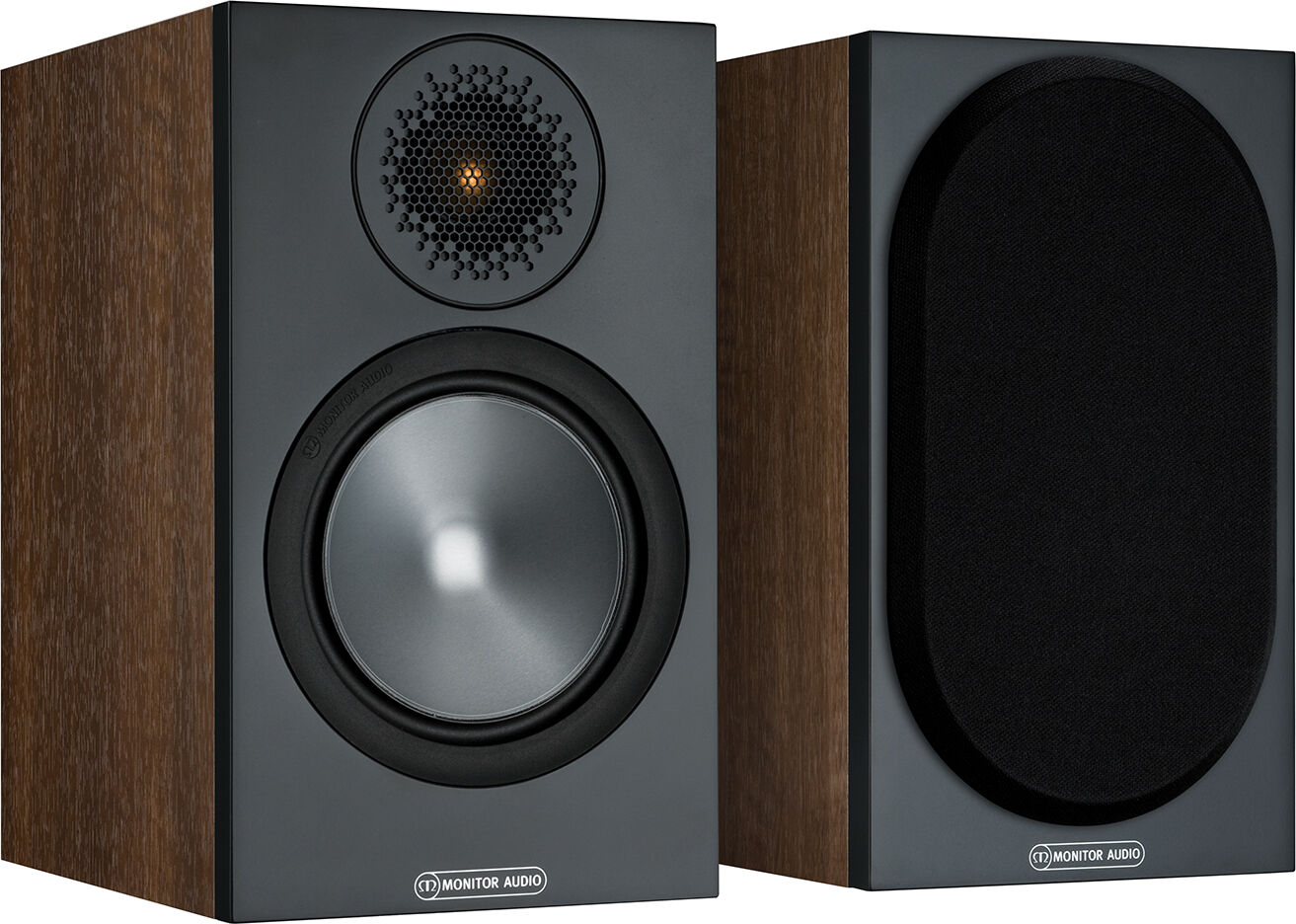 Monitor Audio Bronze 50 Speakers (6th Gen) - Walnut