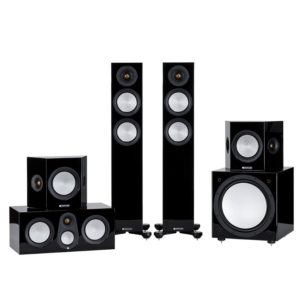 Monitor Audio Silver 7G 200 5.1 Cinema Pack - Black Gloss