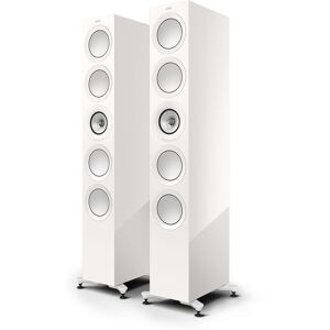 KEF R11 Meta Floorstanding Speakers - White Gloss