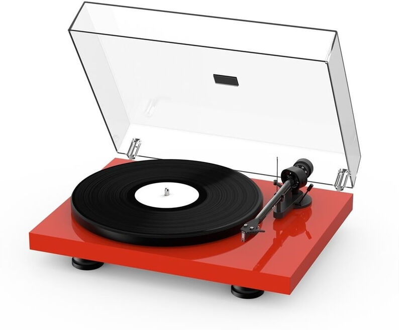 Pro-Ject Debut Carbon Evo Turntable - High Gloss Red