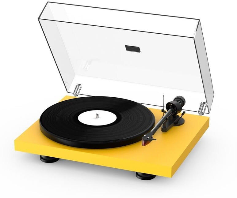 Pro-Ject Debut Carbon Evo Turntable - Golden Yellow