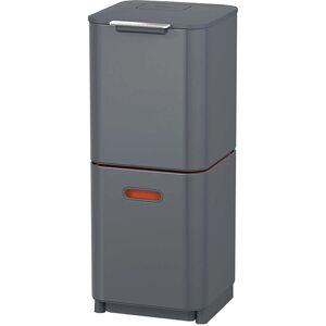 Joseph Joseph Totem Max 40L Waste & Recycling Bin - Grey