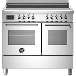 Bertazzoni PRO105I2EXT Professional 100cm Induction Top Electric Double Oven - Stainless Steel