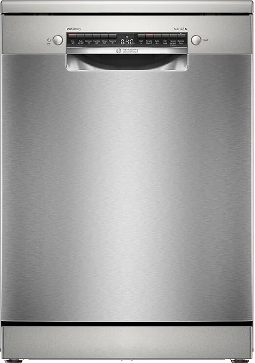 Bosch SMS6ZCI00G Series 6 60cm Freestanding Dishwasher - Silver