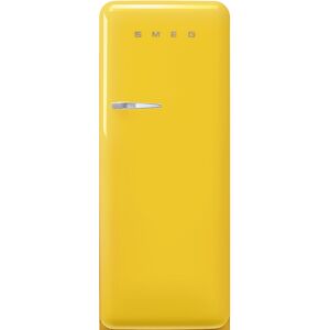 Smeg FAB28RYW5 60cm 50s Style Right Hand Hinge Fridge with Icebox - Yellow