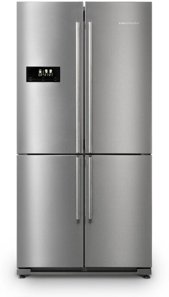 Rangemaster SXS Fridge Freezer - Stainless Steel