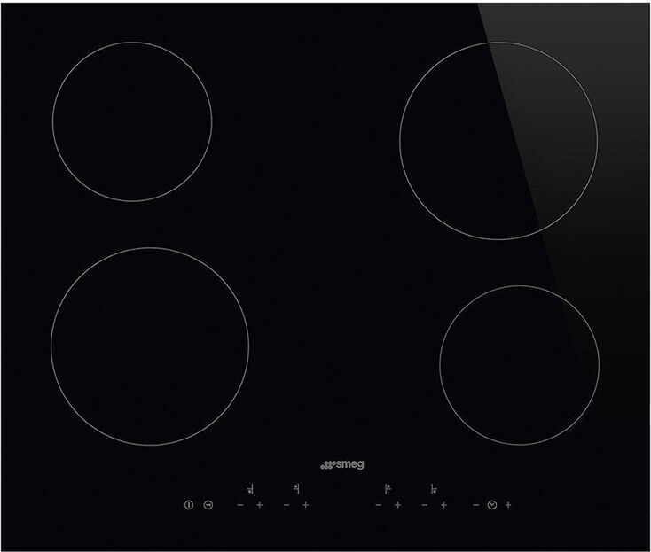 Smeg SE364TD 60cm Ceramic Hob - Black