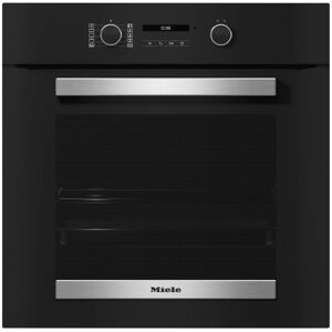 Miele H 2465 B Active Built In Electric Single Oven - Obsidian Black