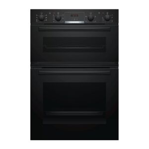 Bosch MBS533BB0B Series 4 Built-in Double Oven - Black
