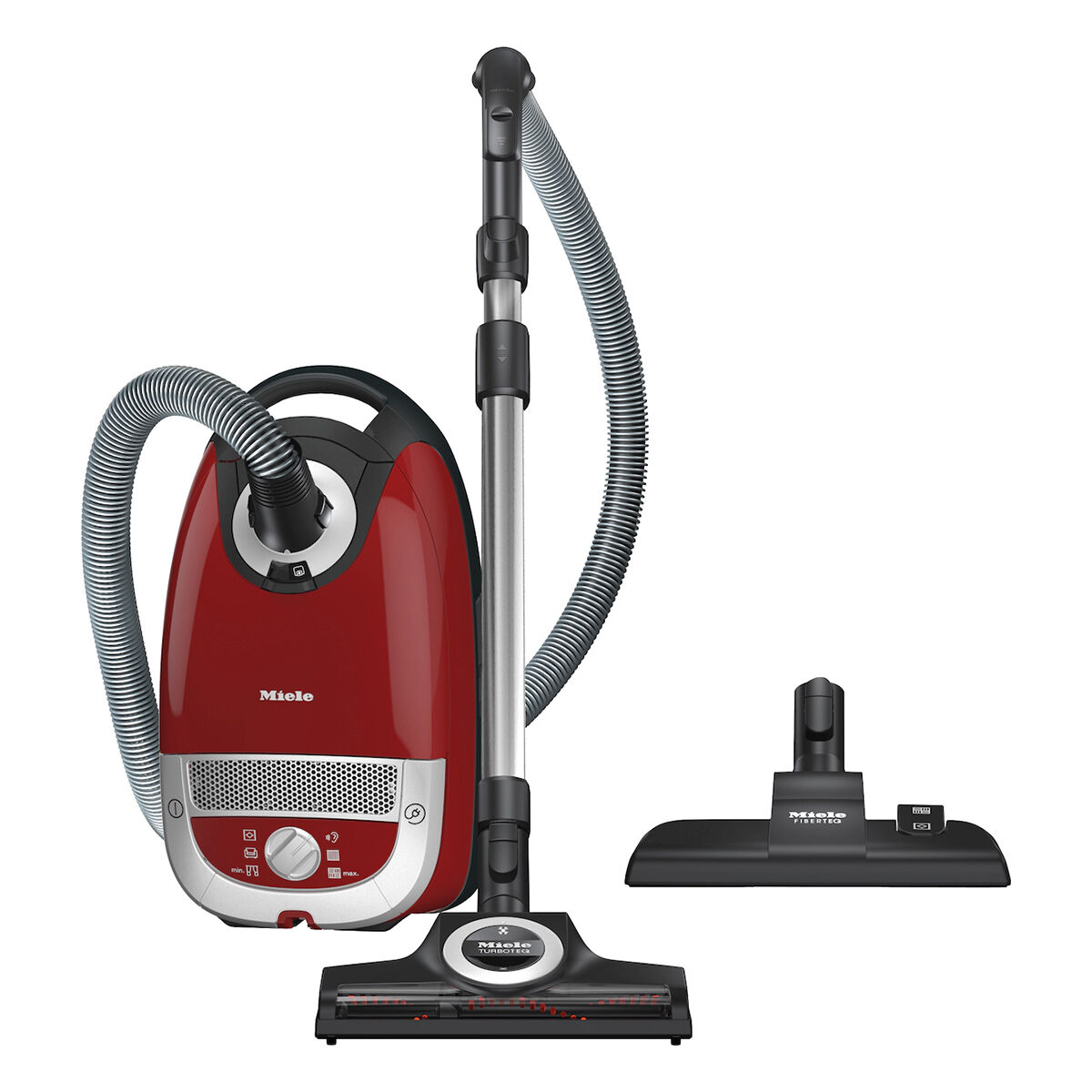 Miele Complete C2 Cat & Dog Cylinder Vacuum Cleaner - Mango Red