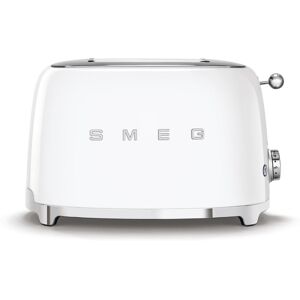 Smeg TSF01WHUK 50's Retro Style 2 Slice Toaster White