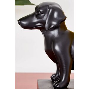 Joy Sausage Dog Book Ends black Female