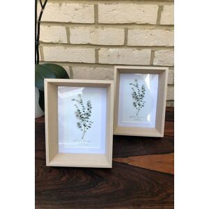 Joy Pair Of Wooden Photo Frames Unisex