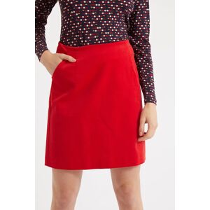 Louche Dylan Baby Cord Mini Skirt - Red red 10 Female