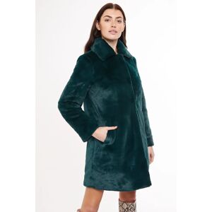 Louche Elen Faux Fur Coat green 12 Female