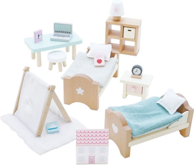 Le Toy Van Doll's House Child's Bedroom Furniture Set