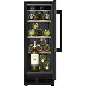 Siemens KU20WVHF0G Built in Black Wine Cooler - Black