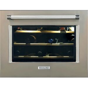 KitchenAid KCBWX45600 60cm Stainless Steel Built in Wine Cooler - Stainless Steel