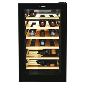 Candy CWC021ELSPK Black Divino Freestanding Wine Cooler - Black