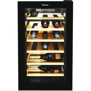 Candy CWC021ELSPKN Black Freestanding Wine Cooler - Black