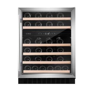 CDA WCCFO602SS FS/under counter 60cm Stainless Steel wine cooler - Stainless Steel