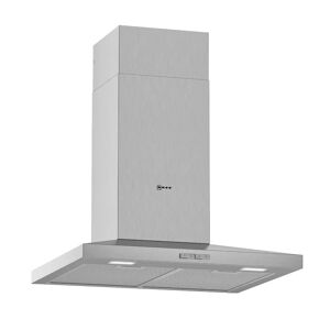 NEFF D62QBC0N0B 60cm Stainless Steel Chimney Cooker Hood - Stainless Steel