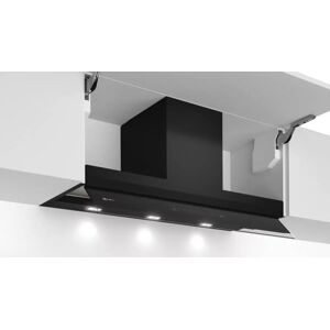 NEFF D95XAM2S0B Integrated Cooker Hood Black and Glass - Black