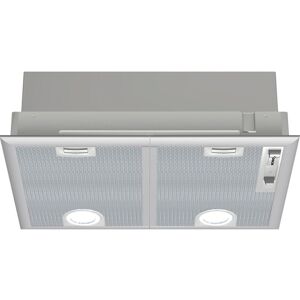 Bosch DHL555BLGB Silver 53cm Canopy Cooker Hood - Silver