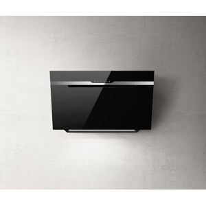 Elica MAJ-ND-BLK-90 Black 90cm Angled Wall Mounted Cooker Hood - Black