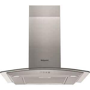 Hotpoint PHGC64FLMX Stainless Steel Chimney Hood - Stainless Steel