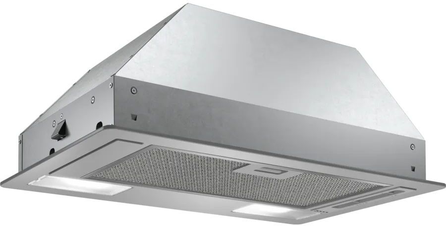 NEFF D51NAA1C0B 55cm Stainless Steel Canopy Cooker Hood - Stainless Steel