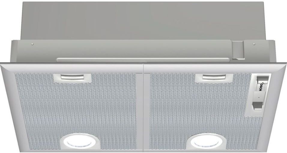 Bosch DHL555BLGB Silver 53cm Canopy Cooker Hood - Silver