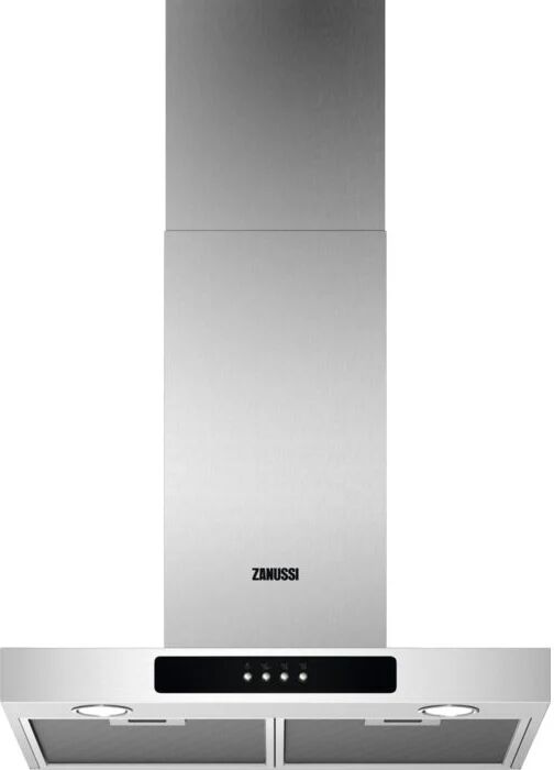 Zanussi ZFT516X 60Cm Stainless Steel Chimney Cooker Hood - Stainless Steel