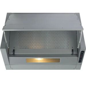 CDA EIN60FSI 60Cm Silver Integrated Cooker Hood - Silver