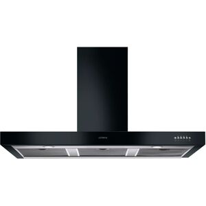 Smeg KS110BLE 110cm Black 'Symphony' Chimney Cooker Hood - Black