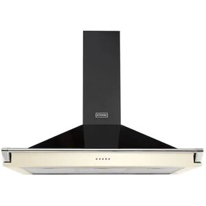 Stoves S1000RICHMOND 100cm Cream Chimney Hood With Rail - Cream