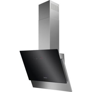 Zanussi ZFV916Y Black 60cm Angled Chimney Cooker Hood - Black