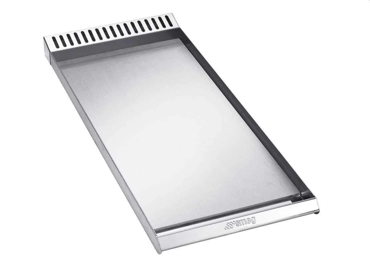 Smeg TBX6090 Stainless Steel Teppanyaki Grill Plate - Stainless Steel