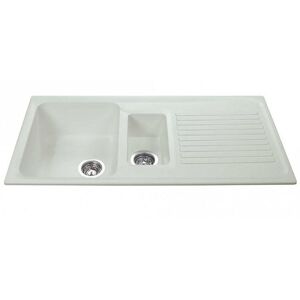 CDA AS2CM Composite 1.5 Bowl Sink - Cream