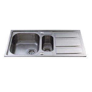CDA KA82SS Inset 1.5 Bowl Sink - Stainless Steel